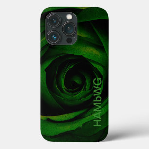 HAMbWG - Gothic Green Rose Case-Mate iPhone Hülle