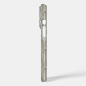 HAMbWG Gray Gold Gradient Monogram Case-Mate iPhone Hülle (Rückseite / Links)