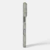 HAMbWG Gray Gold Gradient Monogram Case-Mate iPhone Hülle (Rückseite / Rechts)