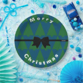 HAMbWG Grüne Weihnachtsbaumen Papierplatte Pappteller (Party)