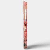 HAMbWG - Handy Case - Peach-Rose (Rückseite / Links)
