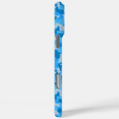 HAMbWG I pad - Blue Camouflage Case-Mate iPhone Hülle (Rückseite / Rechts)