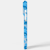 HAMbWG I pad - Blue Camouflage Case-Mate iPhone Hülle (Rückseite / Links)
