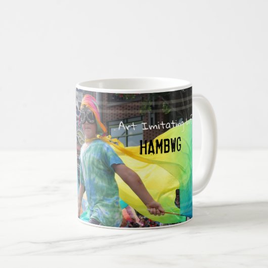 HAMbWG - Kaffee-Tasse - Superherostatus Kaffeetasse (VorderseiteRechts)