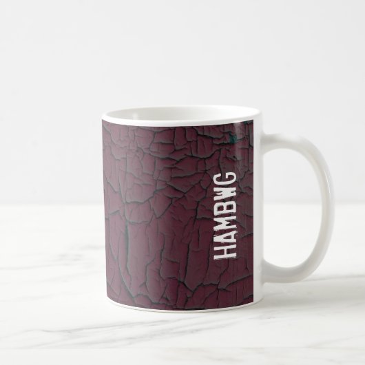 HAMbWG - Kaffeepause - Tasse Cherry Crackle Paint (Rechts)