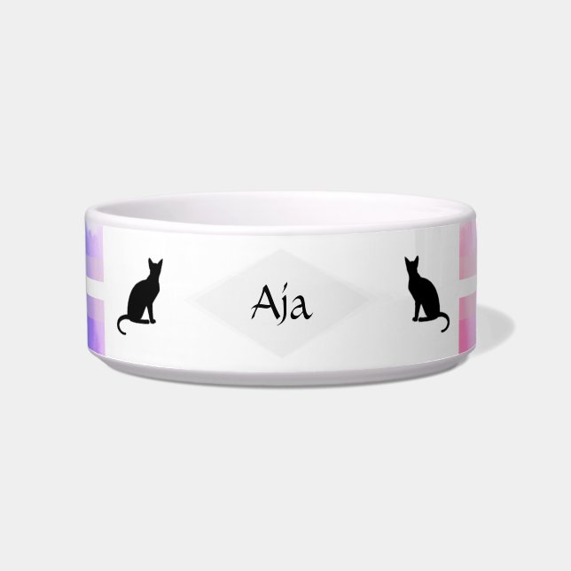 HAMbWG Keramik Pet Bowl - Blau Napf (Vorderseite)