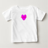 HAMbWG Kleinkind Long Sleeve T - Violet Herz Baby T-shirt (Vorderseite)