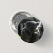 HAMbWG - Knopf - Schwarz Weiß Bleistift Button (Vorne & Hinten)