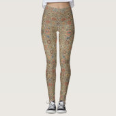 HAMbWG - Kompression Leggings - Persisch blasses (Vorderseite)