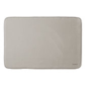 HAMbWG - Large Bath Mat - Lightest Taupe Gray Badematte (Vorderseite)