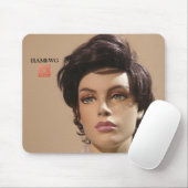 HAMbWG Mannequin Mouse Pad w qr Code Mousepad (Mit Mouse)