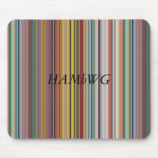 HAMbWG - Maus-Pad - Clay Mousepad (Vorne)