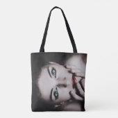HAMBWG - Model Face Tote Tasche (Rückseite)