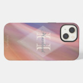 HAMbWG Monogram Candlelight Design iPhone Hülle (Rückseite (Horizontal))