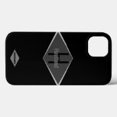 HAMbWG Monogramm benutzerdefinierte Farbe Case-Mate iPhone Hülle (Rückseite (Horizontal))
