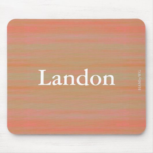 HAMbWG - Mouse Pad - Helle Sky Orange Wash Mousepad (Vorne)
