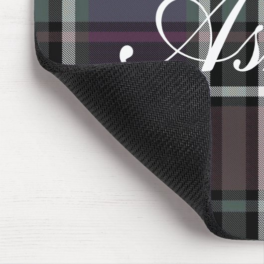 HAMbWG - Mousepad - Amethyst Kariert (Ecke)