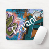 HAMbWG - Mousepad - Aquamarin grünes Graphiti (Mit Mouse)
