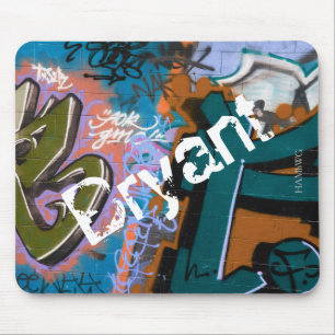 HAMbWG - Mousepad - Aquamarin grünes Graphiti