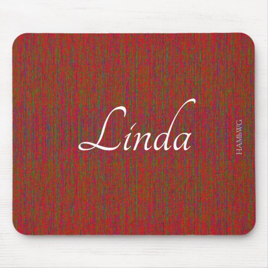 HAMbWG - Mousepad - Crazy Red (Vorne)