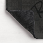 HAMbWG - Mousepad - Schwarz erschüttert (Ecke)
