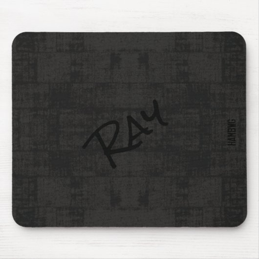 HAMbWG - Mousepad - Schwarz erschüttert (Vorne)