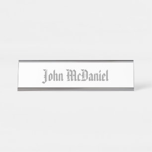 HAMbWG - Namensschild für den Schreibtisch - Jede 