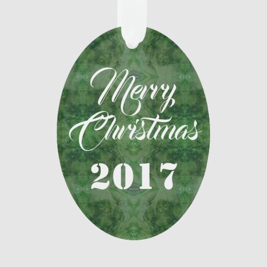 HAMbWG - Oval Ornament - Emerald (Vorderseite)