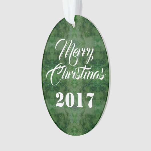 HAMbWG - Oval Ornament - Emerald (Vorderseite)