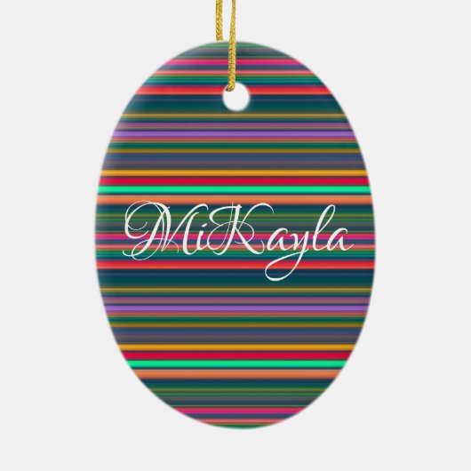 HAMbWG - Ovales Ornament - Neon (Hinten)