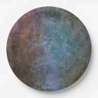 HAMbWG - Papierplatte - Blaue Taupe Fresco