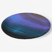 HAMbWG - Papierplatte - Halloween Sonnenuntergang Pappteller (Schrägansicht)