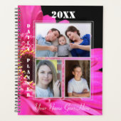 HAMbWG - Pink Gerber Daisy Planner Planer (Vorderseite)