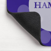 HAMbWG Polka Dots auf beliebigem Hintergrund Mousepad (Ecke)