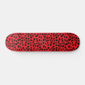HAMbWG Red Leopard Skateboard (Horizontal)