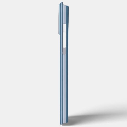 HAMbWG - Samsung Handy Case - Blue Stripes (Rückseite / Links)