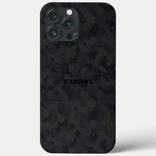 HAMbWG - Samsung Handy Case - Camouflage (Rückseite)