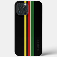 HAMbWG - Samsung Handy Case - Schwarz mit Farbe