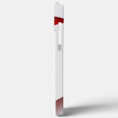 HAMbWG - Samsung Handy Case - weiß/rot (Rückseite / Links)