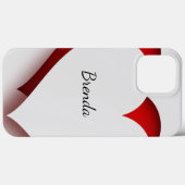 HAMbWG - Samsung Handy Case - weiß/rot (Rückseite (Horizontal))