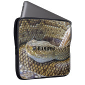 HAMbWG Schlange - 15" Neoprenschlauch Laptopschutzhülle (Vorne Rechts)