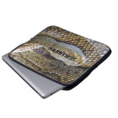 HAMbWG Schlange - 15" Neoprenschlauch Laptopschutzhülle (Vorne Knopf)
