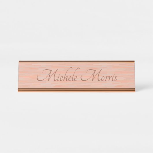 HAMbWG - Schreibtisch Name Plate - Gradient 2 Schreibtischnamensplakette (Vorderseite )