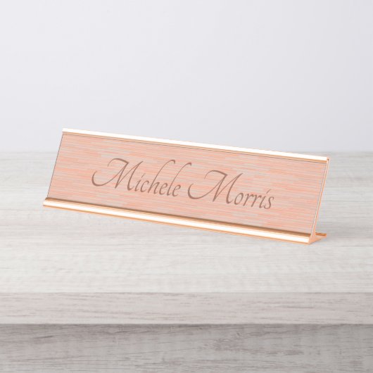 HAMbWG - Schreibtisch Name Plate - Gradient 2 Schreibtischnamensplakette (Vorderseite )