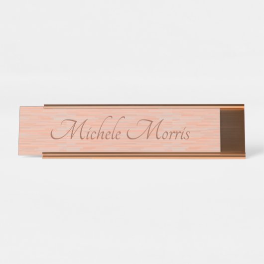 HAMbWG - Schreibtisch Name Plate - Gradient 2 Schreibtischnamensplakette (Vorderseite )