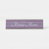 HAMbWG - Schreibtisch Name Plate - Pflaumengraben Schreibtischnamensplakette (Vorderseite )