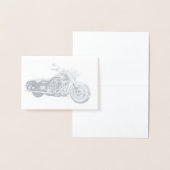 HAMbWG - Silberfolienkarte - Motorrad Folienkarte (Anzeige)