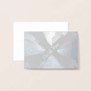 HAMbWG - Silver Foil Card - Danke - Stadt Folienkarte