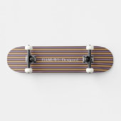 HAMbWG - Skateboard - Violet Gold Farbe Art Deco (Horizontal)