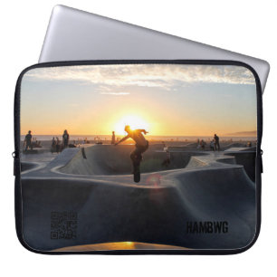 HAMbWG - Skateboarding - Neopren-Laptop-Hülle Laptopschutzhülle